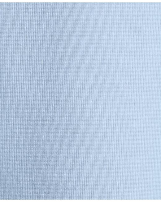 Lands' End Blue Plus Size Sleeveless Power Performance Scoop Neck Curved Hem Tunic Tank