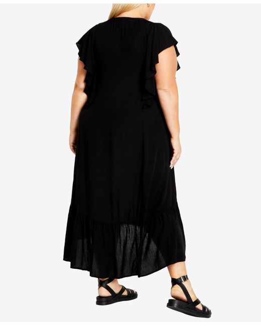 Avenue Black Plus Size Bellini Maxi Dress