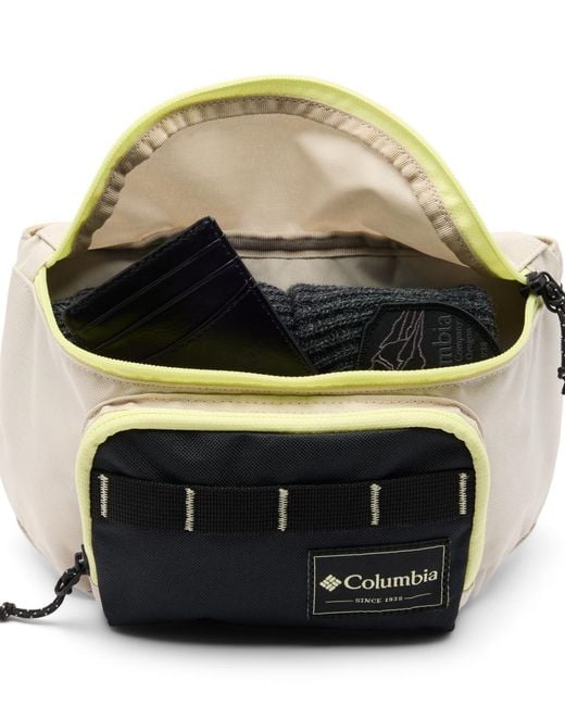 Columbia Black Zigzag Hip Pack for men