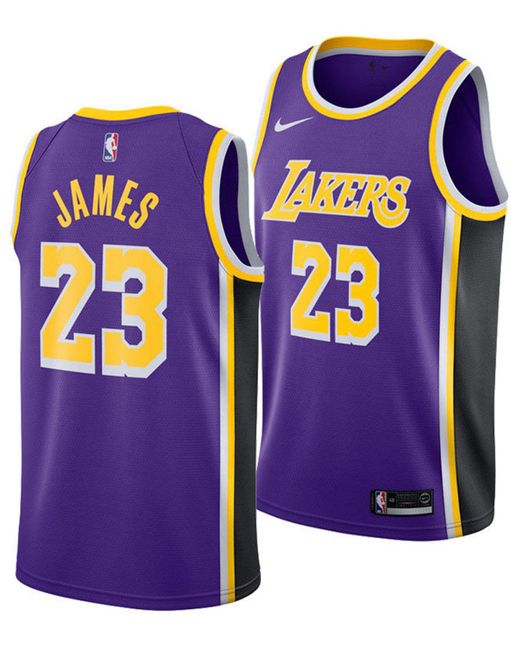 purple lakers jersey lebron james