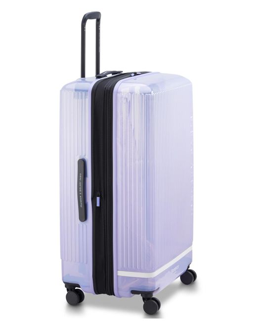 Florence By Mills X Delsey Paris Purple 29" Gotta Glow Expandable Spinner Upright