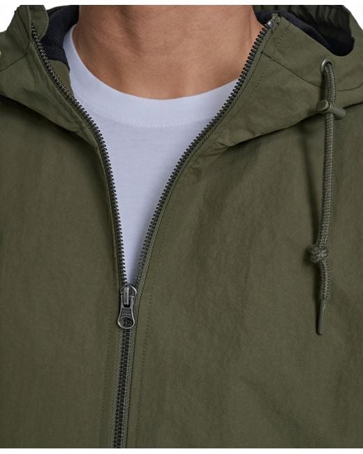 Levi's Green Lightweight Hooded Jacket for men