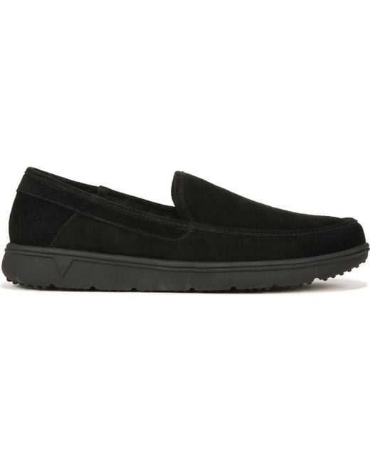 Vionic Black Gustavo Slip On Slippers for men