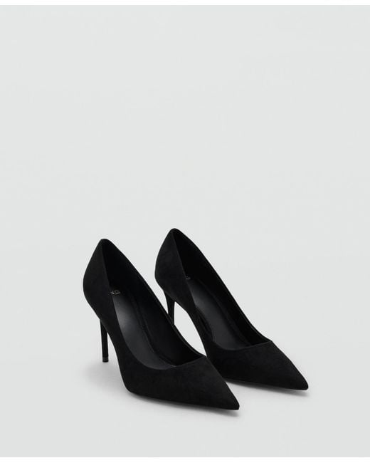 Mango Black High-heeled Shoes