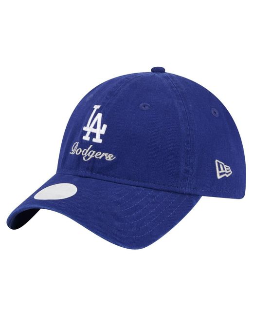 KTZ Blue Los Angeles Dodgers Preppy Team 9twenty Adjustable Hat