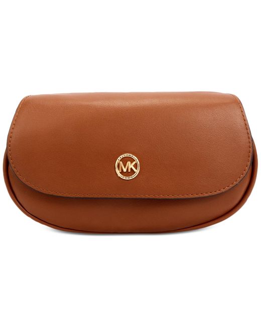 Michael Kors Brown Michael Leather Belt Bag