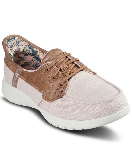 Skechers White On The Go Flex