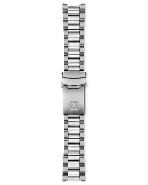 Tissot Gray Swiss Chronograph Prs 516 Stainless Steel Bracelet Watch 40mm for men