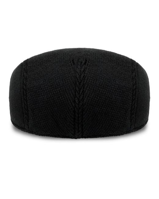 Levi's Black Flat Top Hat for men