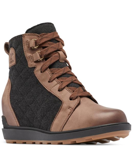 Macys sorel shop wedge boots