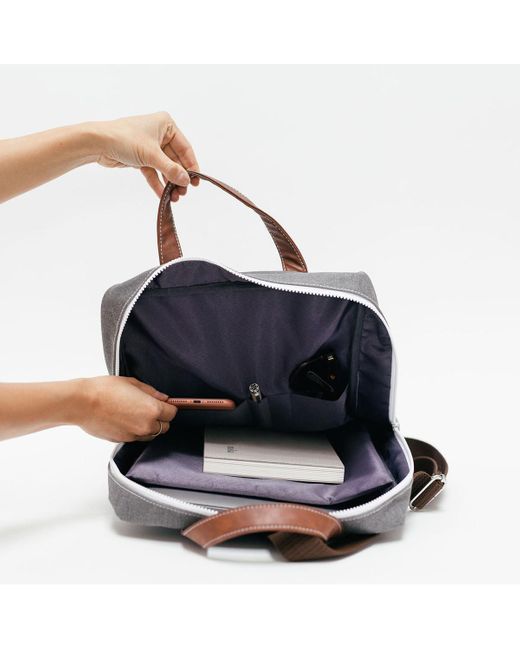 Maika Blue Laptop Backpack