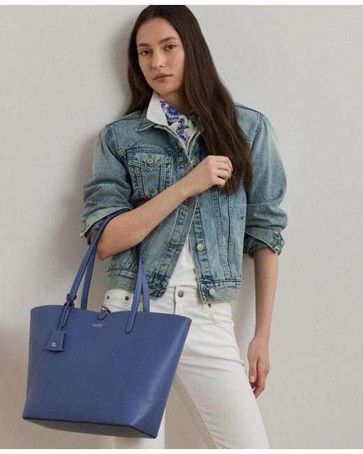 Ralph Lauren Blue Large Reversible Tote Bag