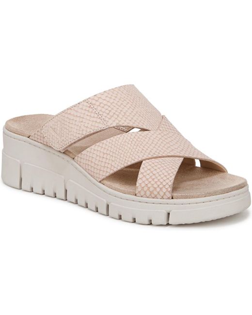 Vionic Pink Uptown Sunset Slide Sandals