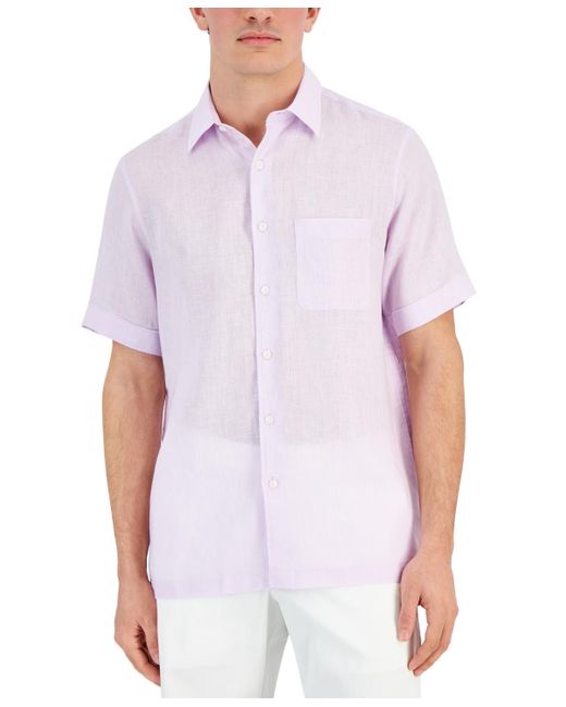 Club Room White 100% Linen Shirt for men