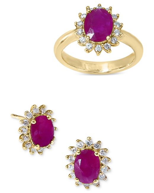 Effy Pink Effy Ruby (2-7/8 Ct. T.w.