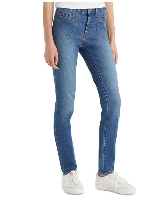 Levi's Blue 311 Welt-pocket Shaping Skinny Jeans