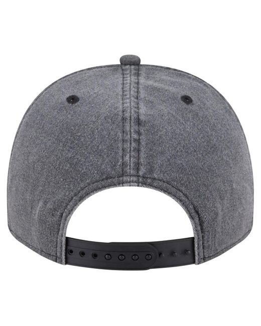 KTZ St. Louis Blues Throwback Washed A-frame Pre-curved 9fifty Snapback Hat for men