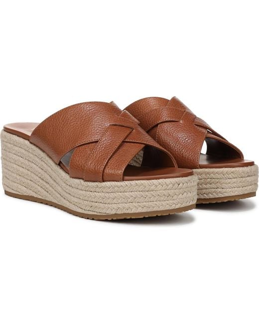 Vionic Brown Dawn Slide Sandals