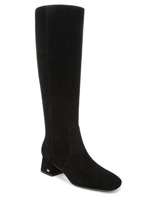 Sam Edelman Black Porter Knee High Boots