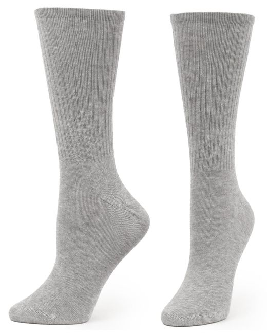 Hue Brown 3 Pack Crew Socks