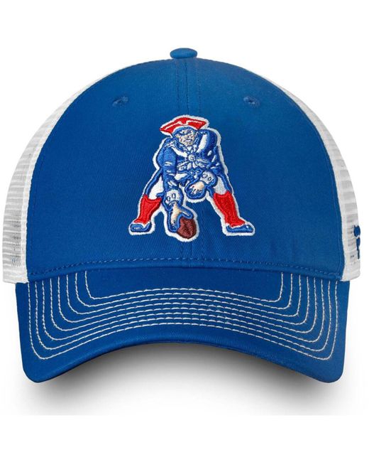 Men's Fanatics Branded Heathered Gray/Royal Buffalo Bills Two-Tone Snapback  Hat