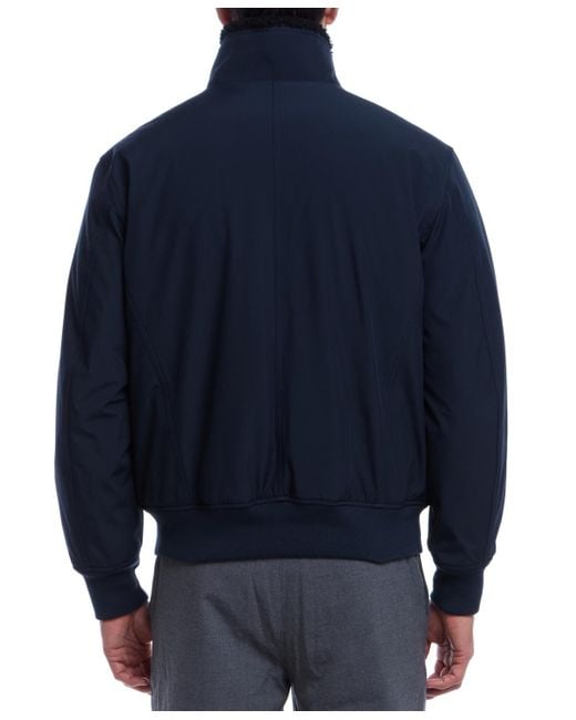 Weatherproof Blue Flex Tech Bomber Jacket for men