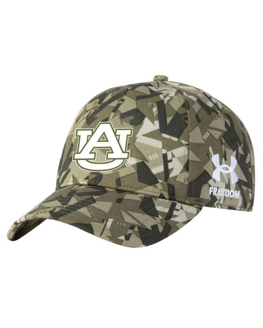 Under Armour Green Auburn Tigers Freedom Collection Adjustable Hat for men
