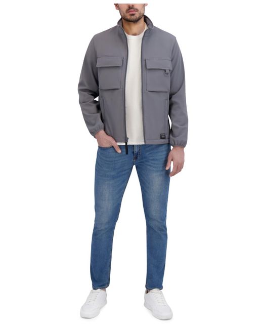 Hudson Blue Soft Shell Utility Jacket for men