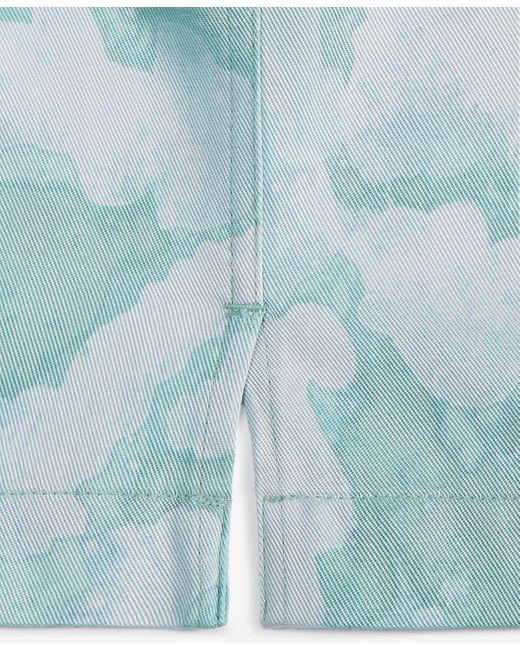 Mode Of One Green Relaxed-fit Printed Button-up Shirt for men