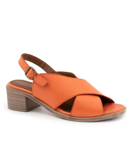 BUENO Orange Owen Sandal