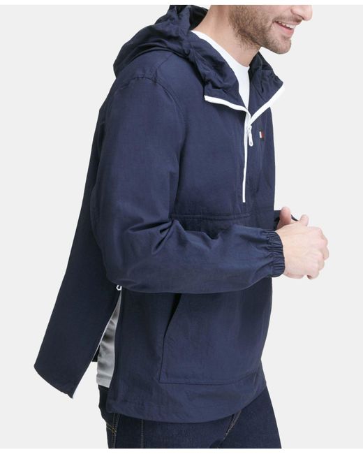 tommy half zip jacket