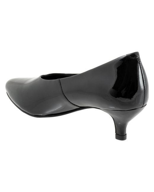 Trotters Black Kimber Pump