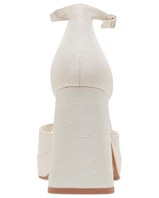 Dolce Vita Natural Pandro Platform Two-piece Dress Sandals