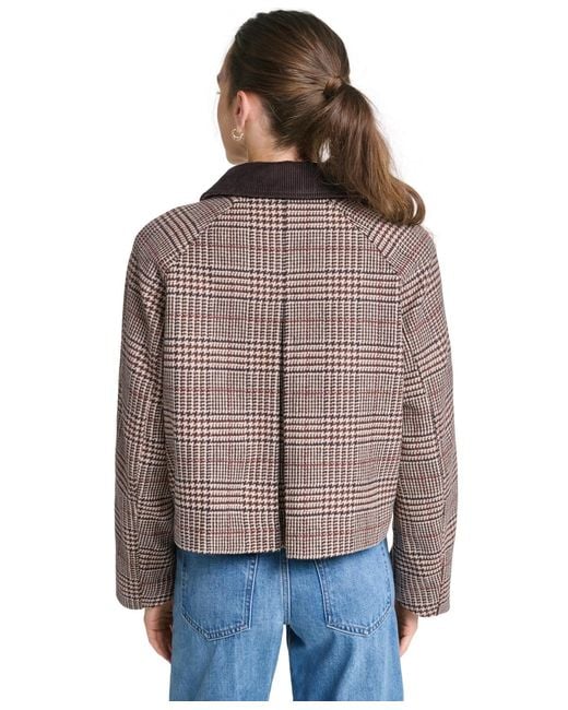 Levi's Brown Mac Wool-blend Short Jacket
