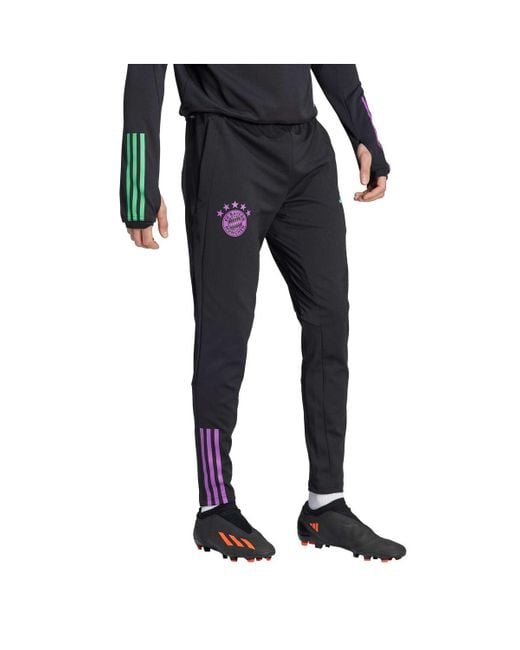 Adidas Black Bayern Munich 2023/24 Aeroready Training Pants for men