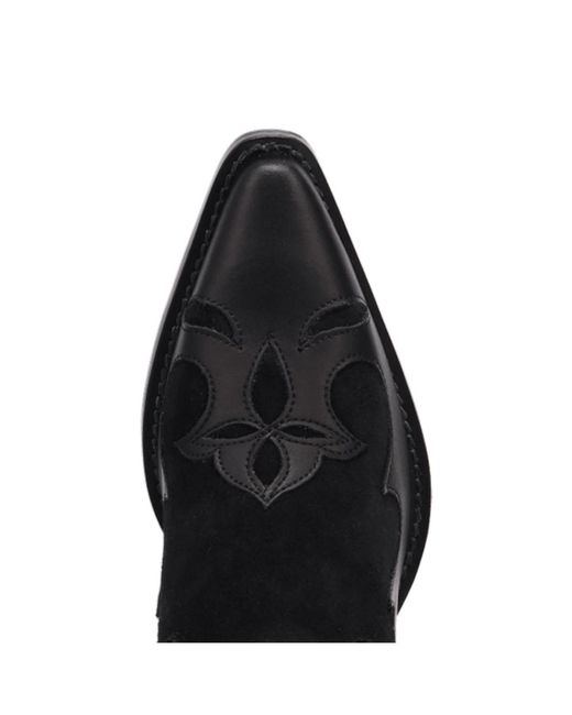Dingo Black Drama Queen Suede Boot
