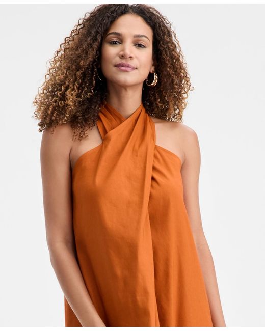halter neck loose dress Sabina Halter Neck Maxi A Line Dress L: 10-12 / Black at Rebdolls main image 0