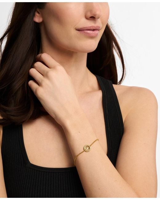 Michael Kors Metallic Logo Slider Bracelet