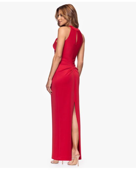 mini dress halter Red Halter Mini Dress M