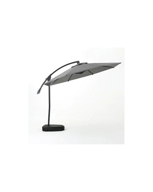 Flynama Black Simple Banana Shape Hanging Umbrella