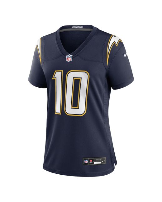Nike Blue Justin Herbert Los Angeles Chargers Alternate Super Chargers Game Jersey