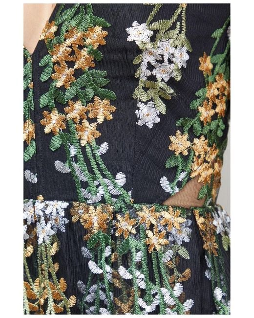 Oasis White Open Back Long Sleeve Midi Dress