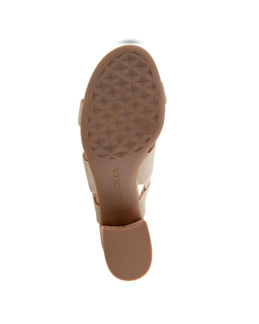 Aerosoles Multicolor Chara Round Toe Slingback Sandals