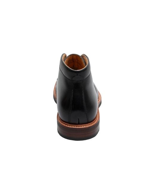 Florsheim Black Anthem Plain Toe Chukka Boot for men