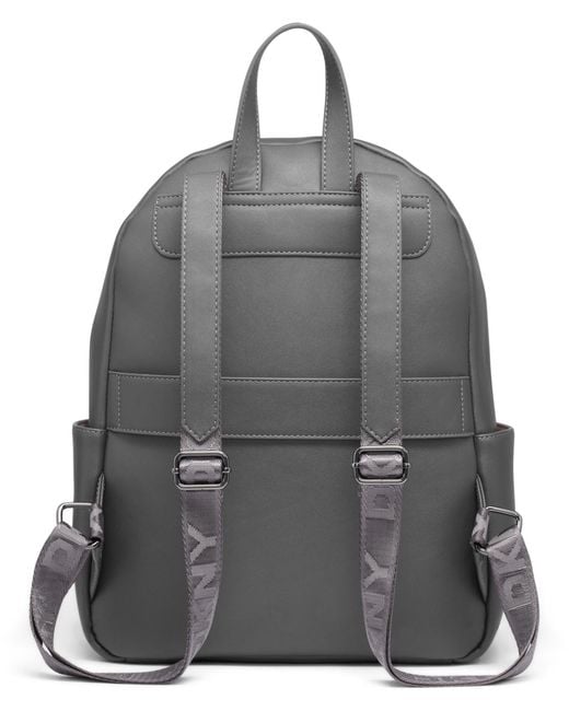 DKNY Gray Clean Cut 14" Backpack