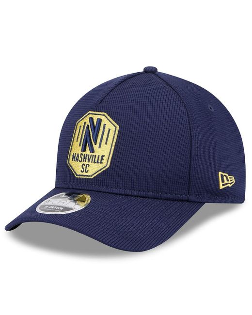 KTZ Blue Nashville Sc 2025 Jersey Hook 9forty M-crown Adjustable Hat for men