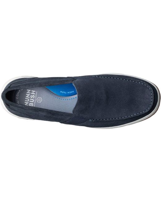 Nunn Bush Blue Luca Venetian Loafer for men