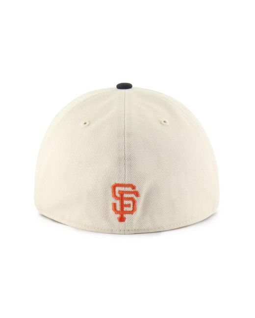 '47 White San Francisco Giants Crosstown Franchise Fitted Hat for men