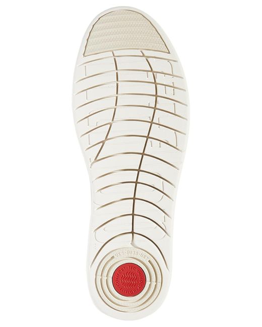 Fitflop White Rally Canvas Sneakers