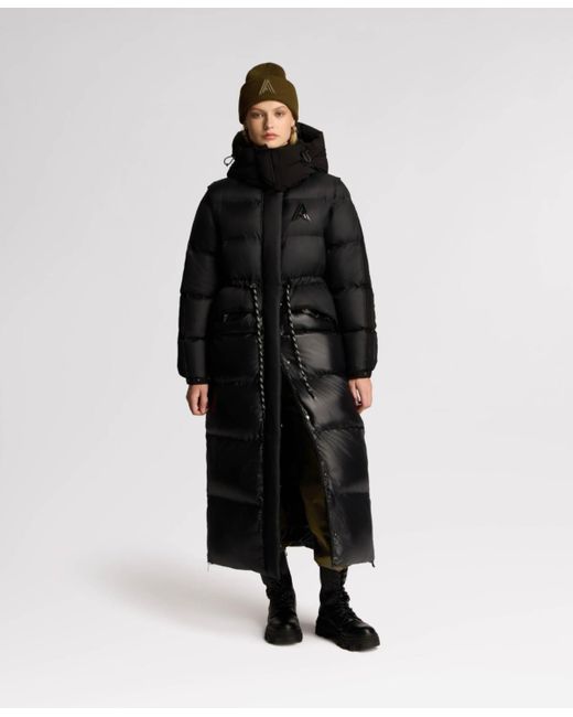 Alpenhaus Black Tingwick 2-in-1 Maxi Puffer